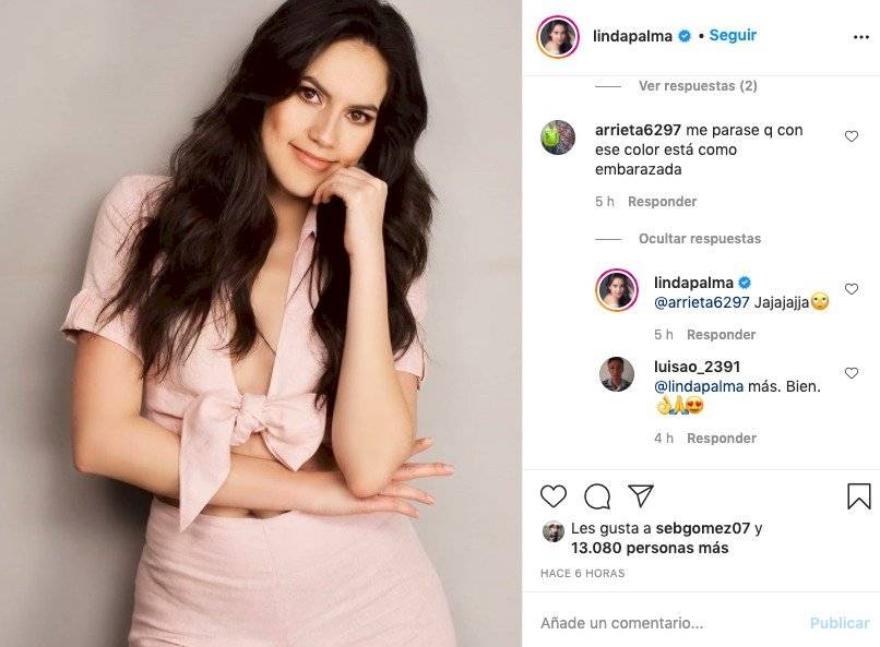 Captura de pantalla Instagram