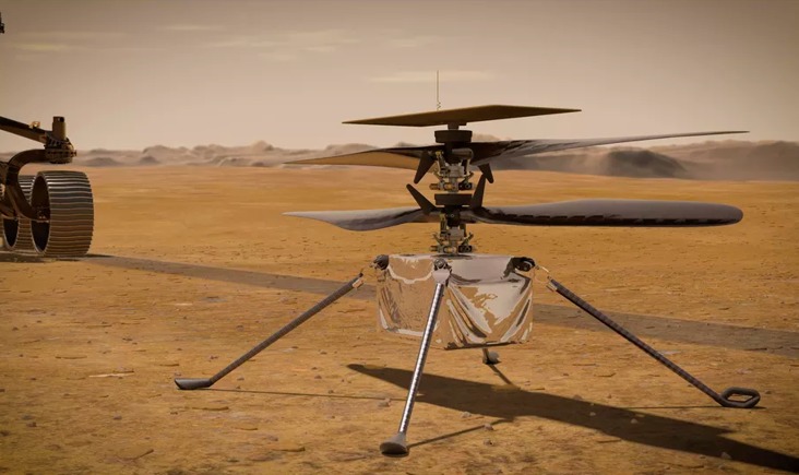  Ingenio, el pequeño helicóptero 