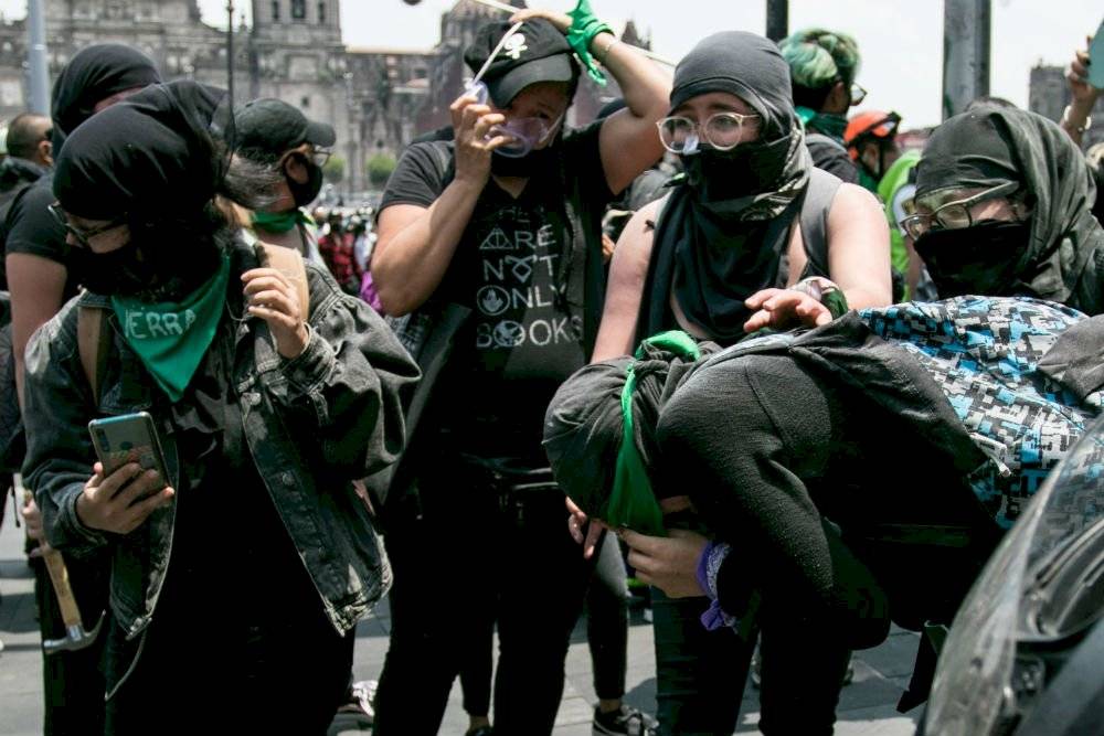 Marcha de mujeres despenalización del aborto
