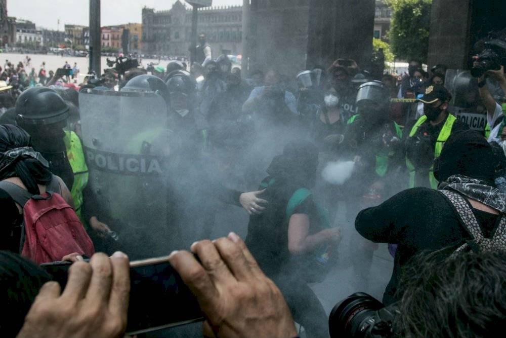 Marcha de mujeres despenalización del aborto