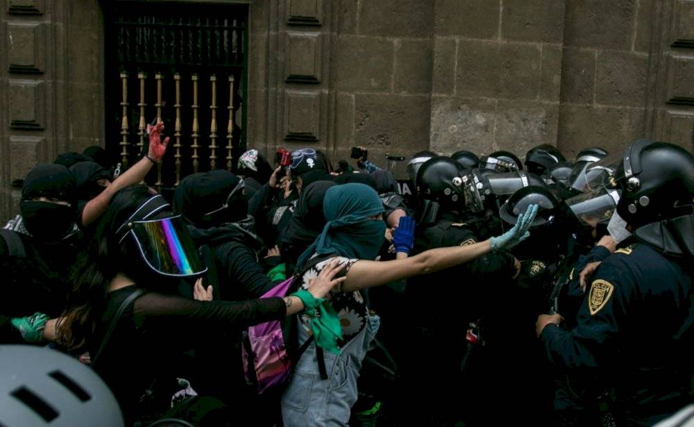 Marcha de mujeres despenalización del aborto