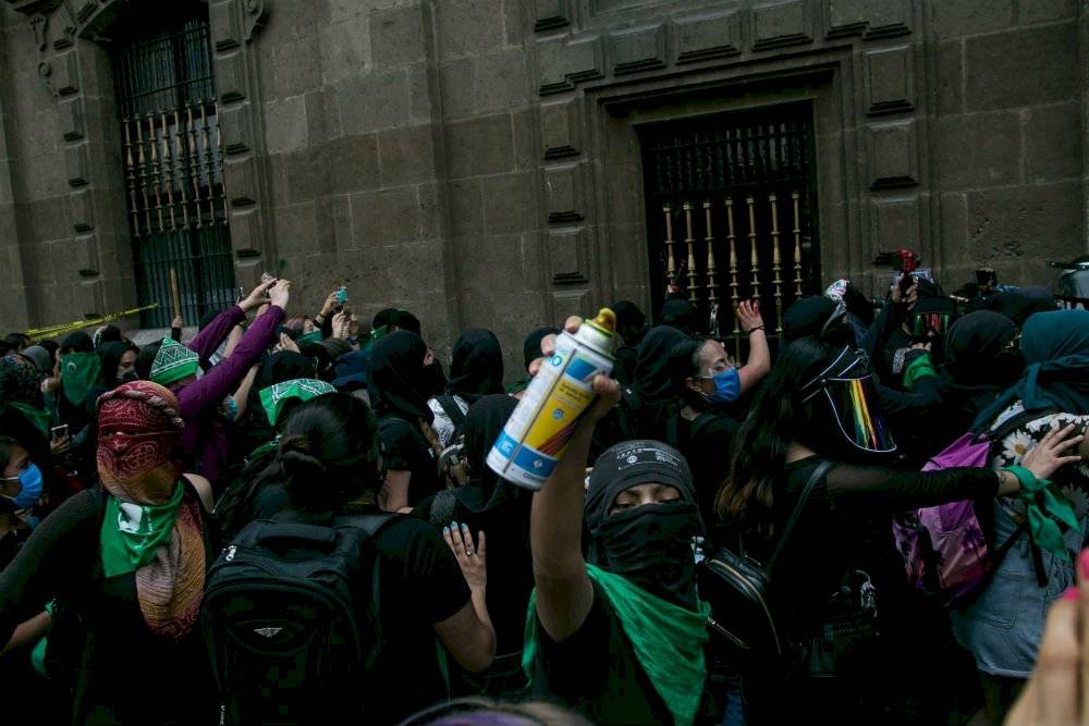Marcha de mujeres despenalización del aborto