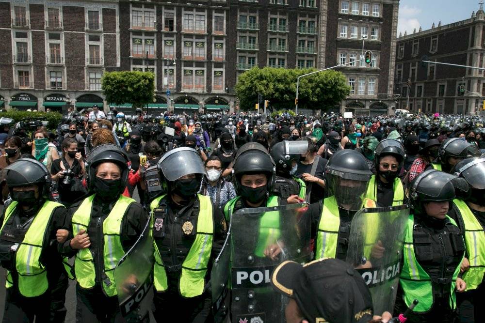 Marcha de mujeres despenalización del aborto