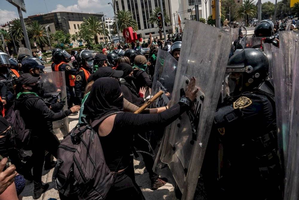 Marcha de mujeres despenalización del aborto