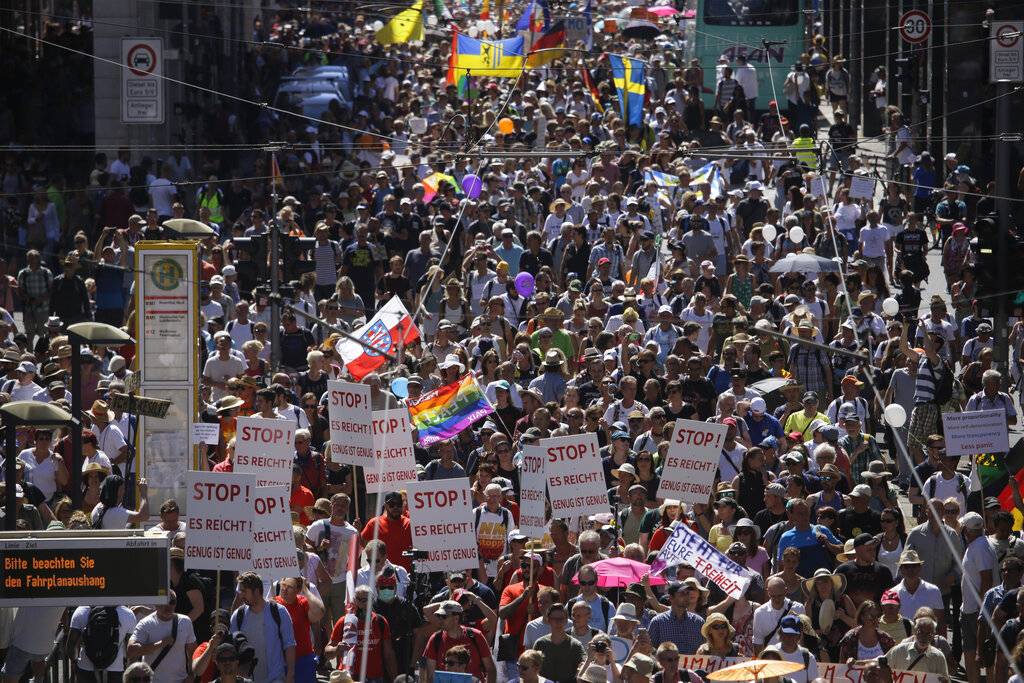 Manifestación Berlín