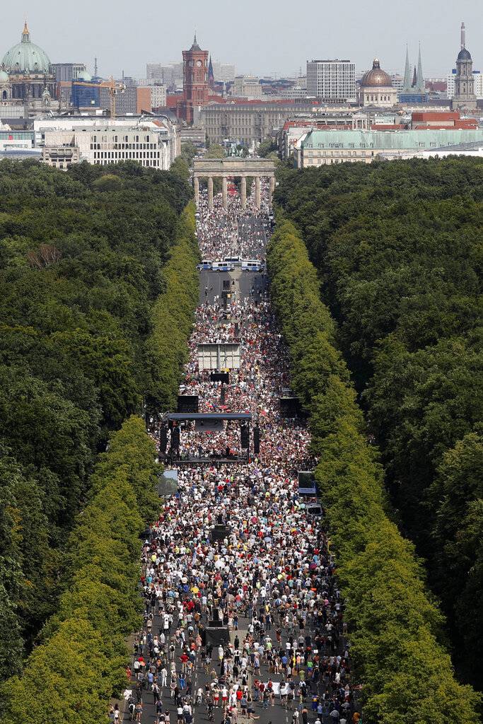 Manifestación Berlín
