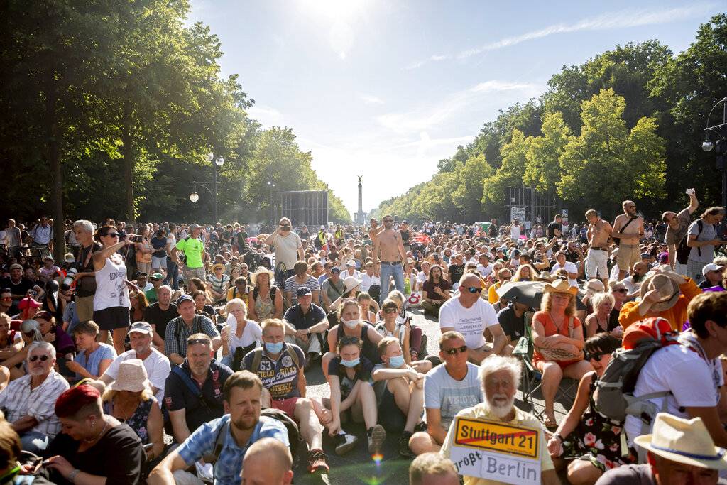 Manifestación Berlín