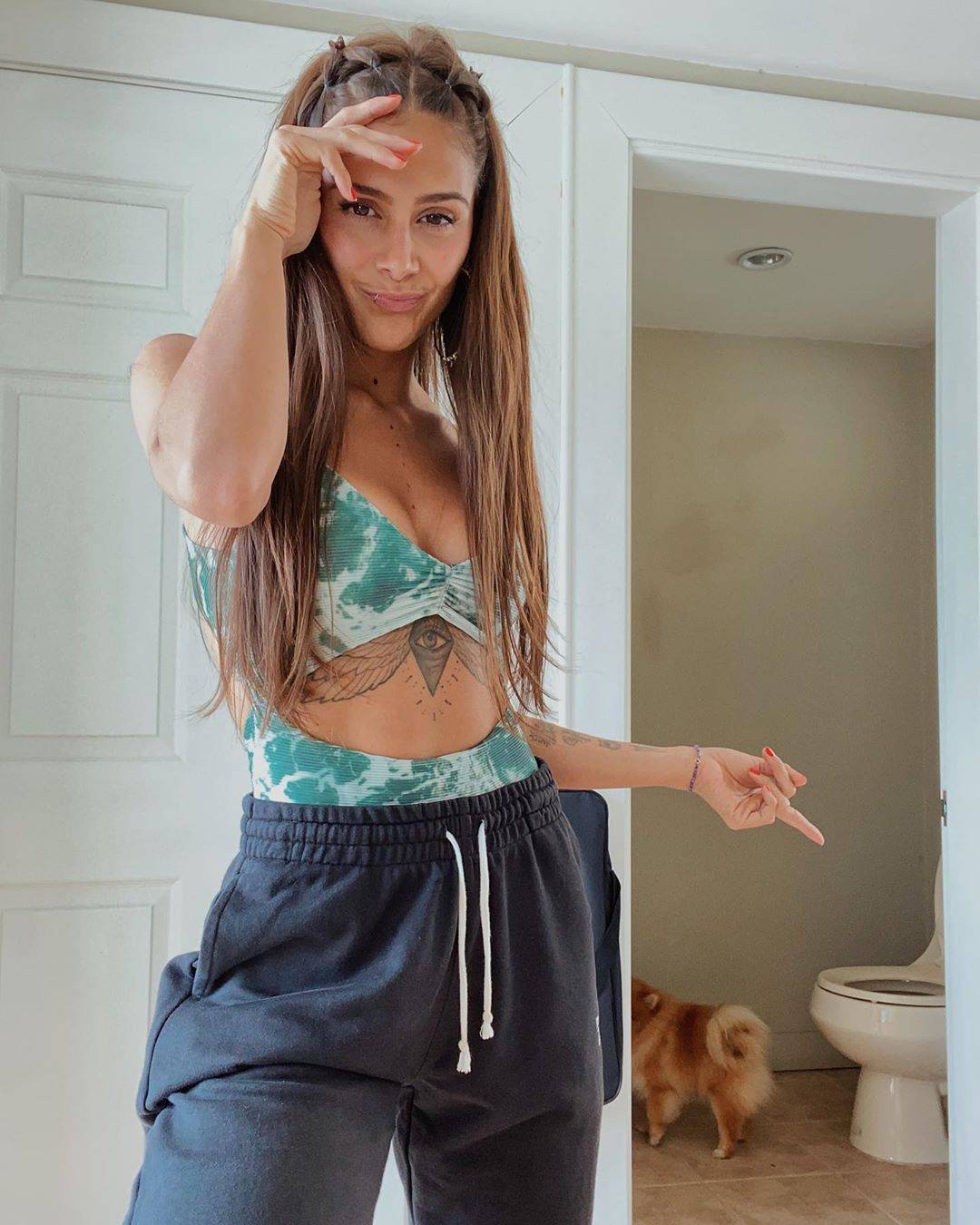 Greeicy sorprende con un nuevo look de flequillo y cabello más corto con el que luce encantadora greeicy