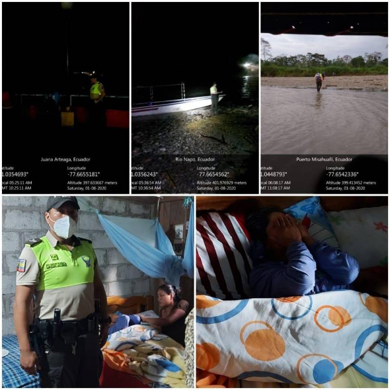 RESCATE ECU Policía Nacional
