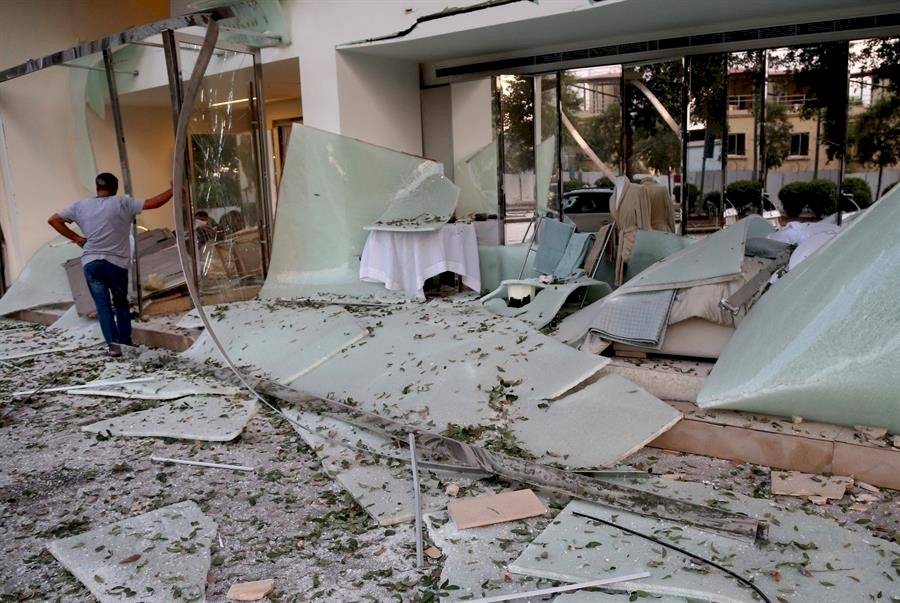 Explosión en Beirut