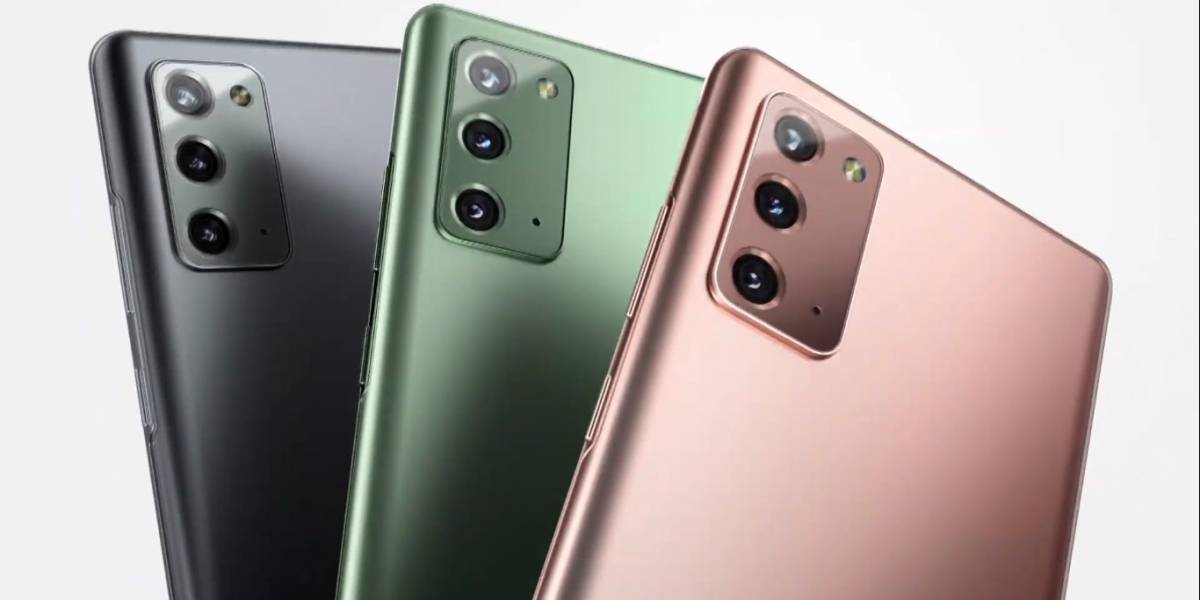 Samsung Galaxy Note20 y Galaxy Note20 Ultra: estos serán sus precios en México