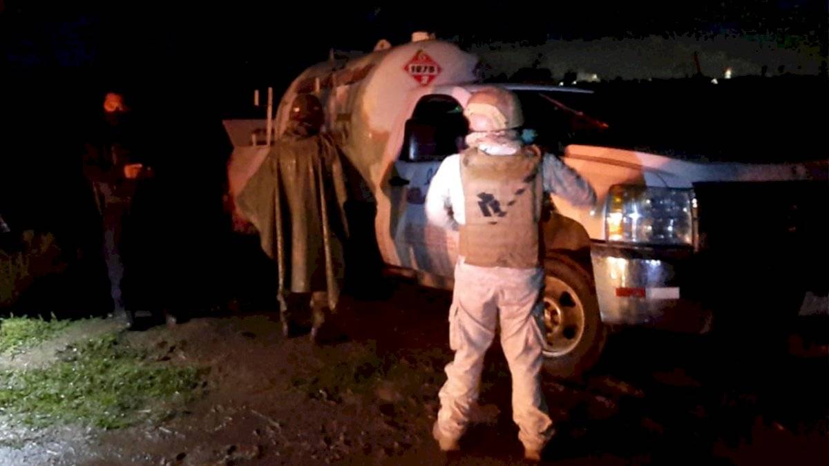 Toma clandestina de hidrocarburo