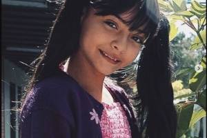 Majo Vargas de pequeña