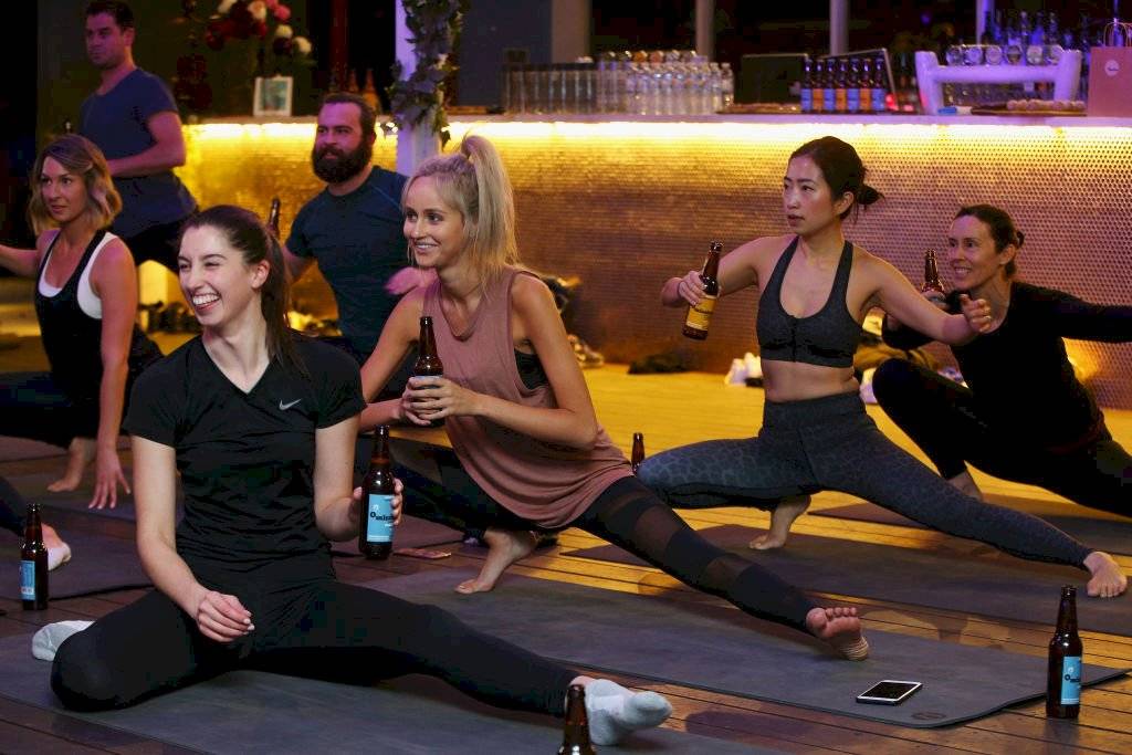 Beer Yoga