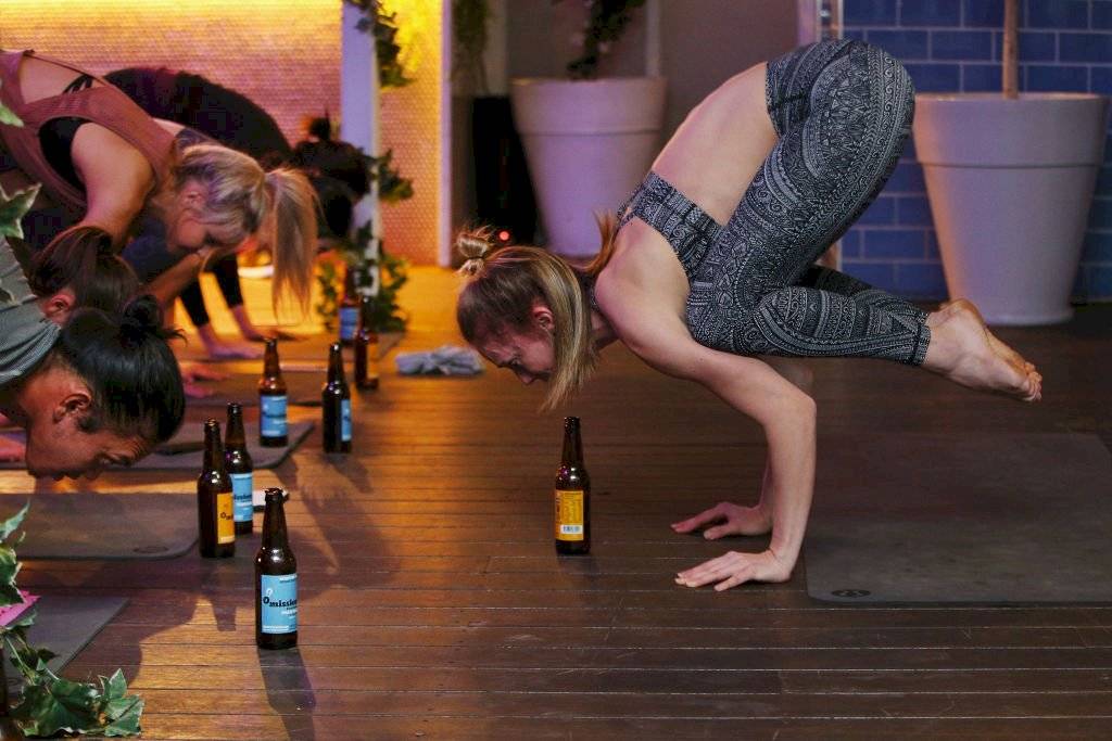 Beer Yoga