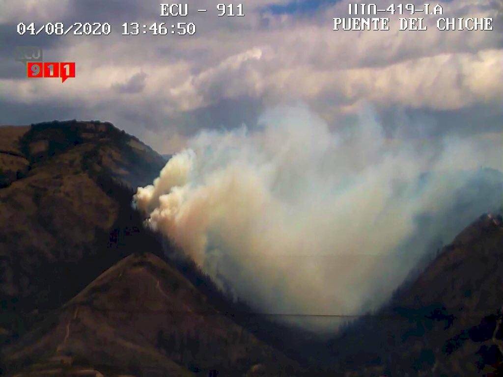 Campaña "No más incendios forestales".