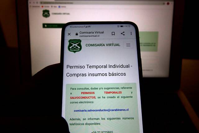 comisaría virtual permisos temporales