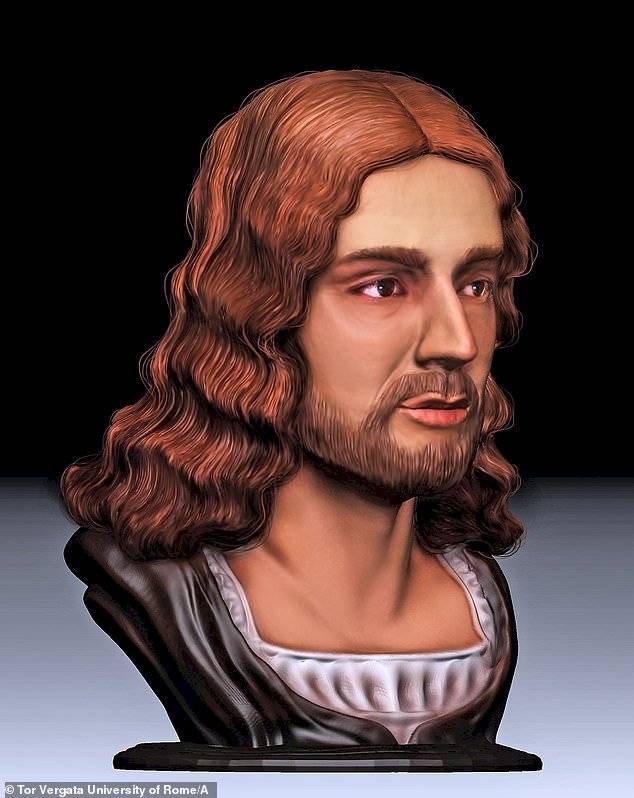  Reconstrucción del rostro de Rafael 