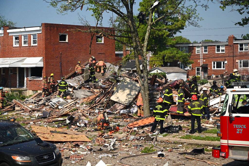Baltimore explosión