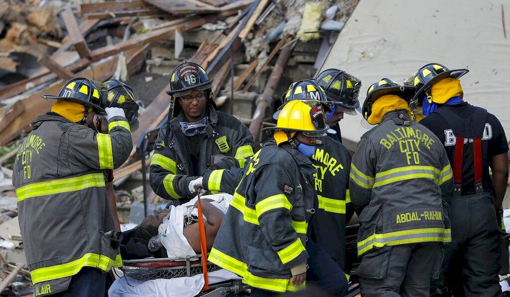 Baltimore explosión