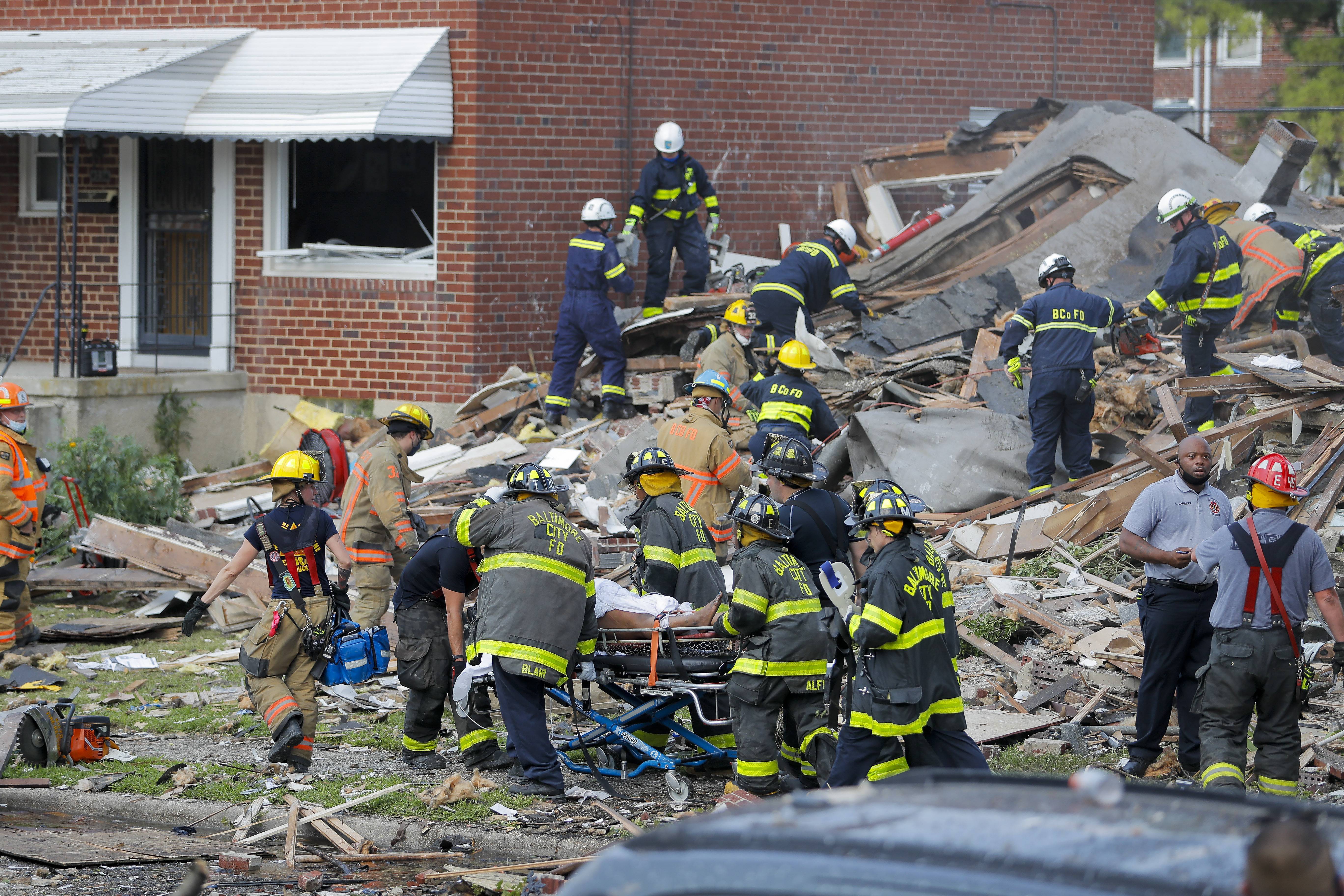 Baltimore explosión