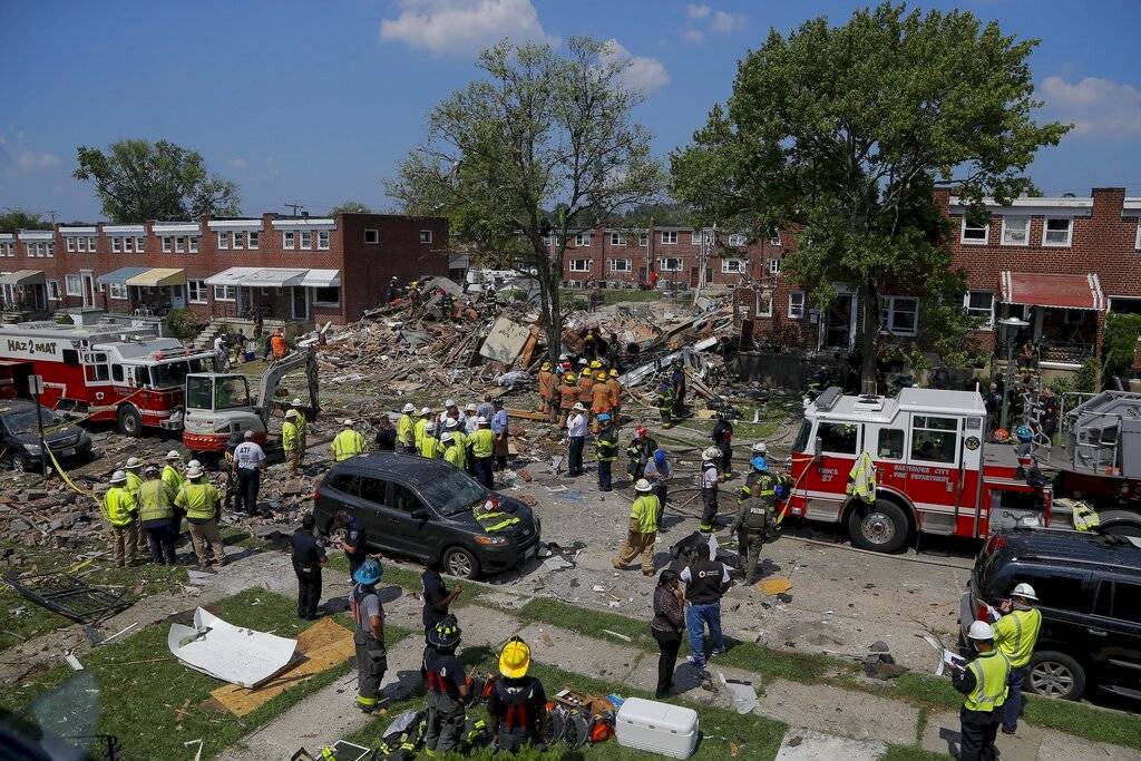 Baltimore explosión
