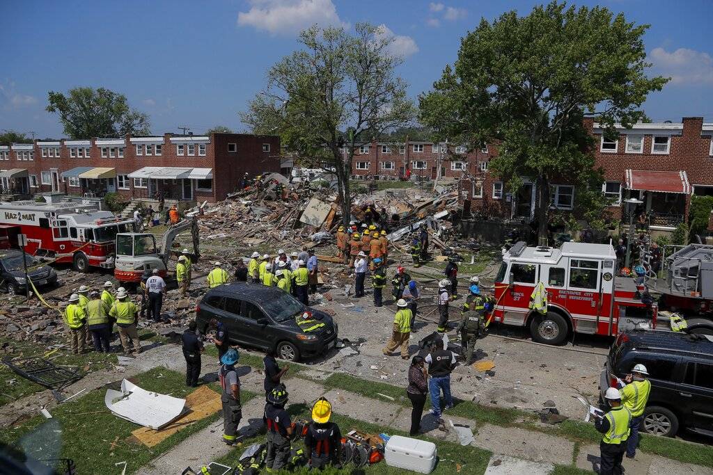 Baltimore explosión