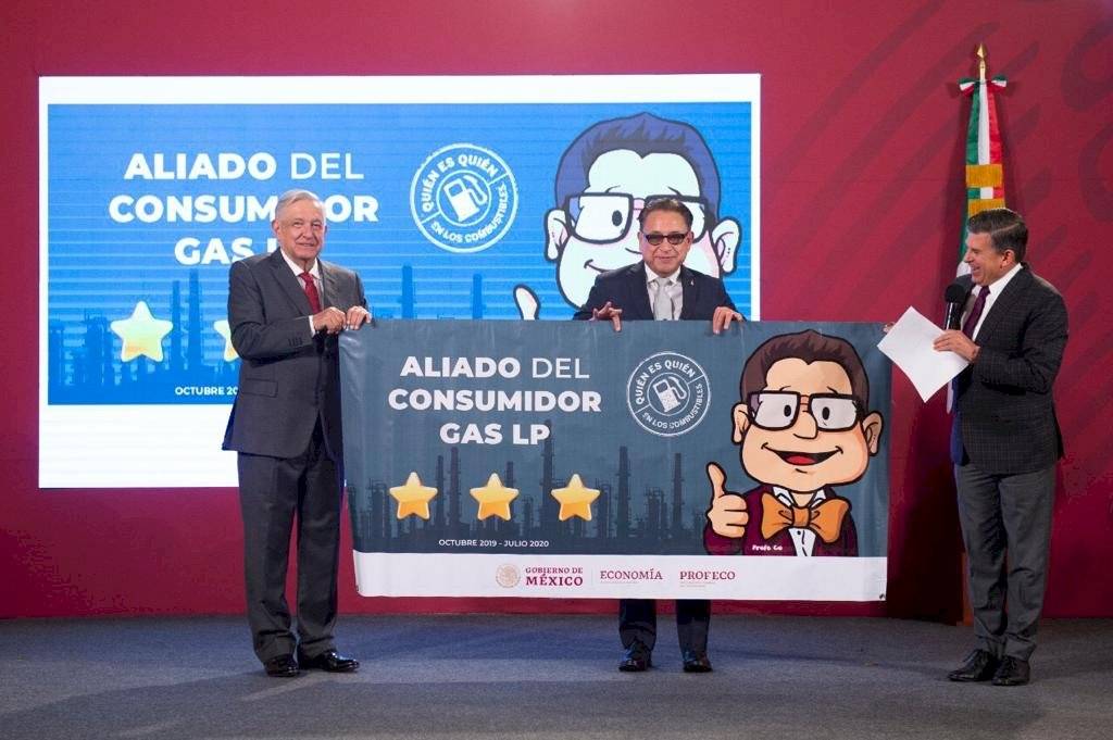 Reconocimiento a distribuidoras de gas