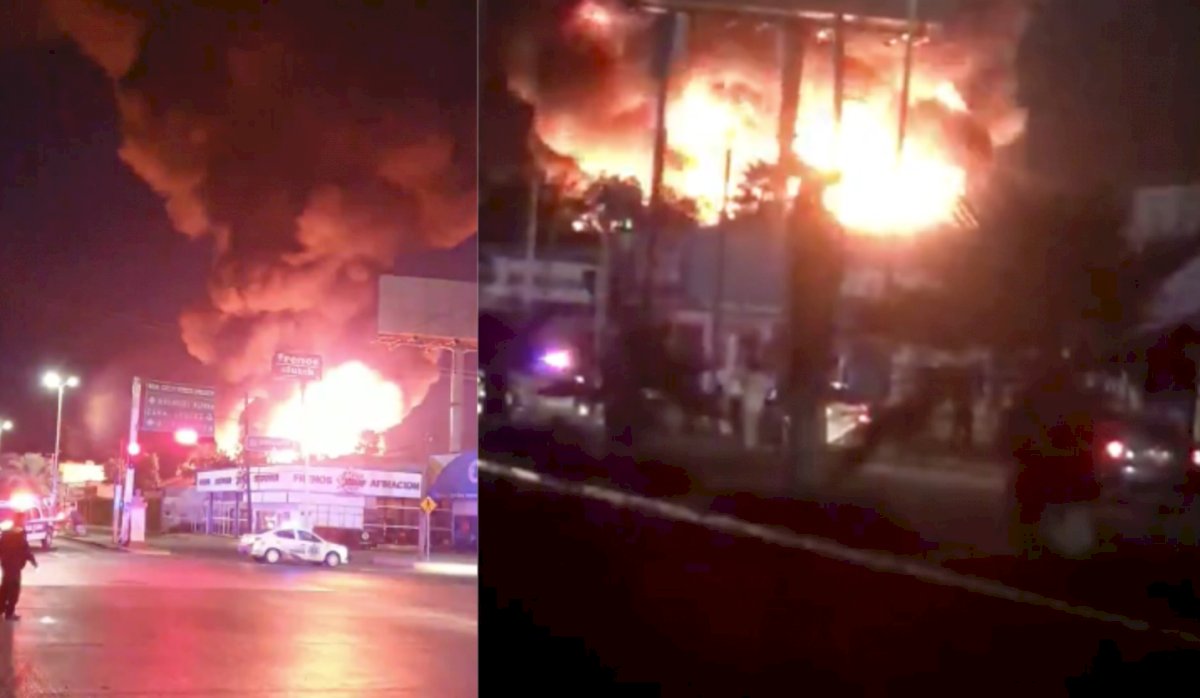 incendio Gómez Palacios