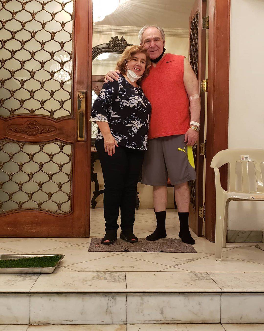 Rosa Pulley y Abdalá Bucaram