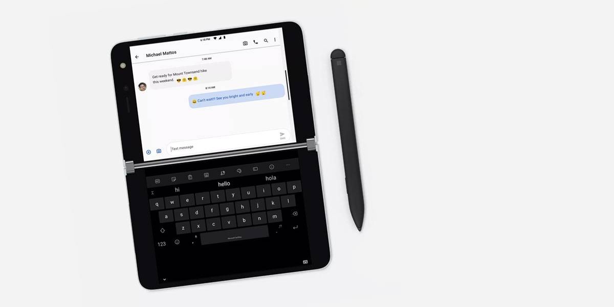 Microsoft Surface Duo es anunciada: pantalla doble que corre Android y con procesador del año pasado