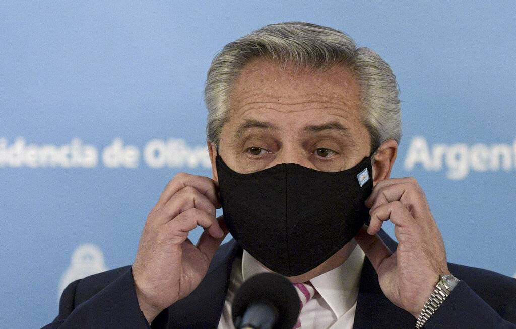 Alberto Fernández, presidente de Argentina, adelantó el anuncio oficial Alberto Fernández, presidente de Argentina, adelantó el anuncio oficial