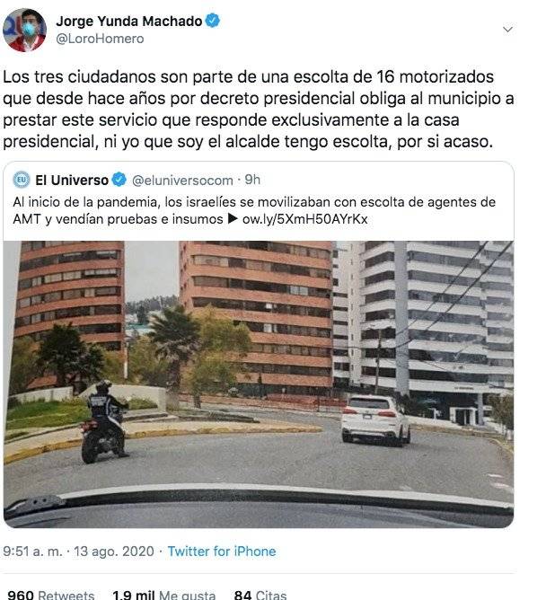 Jorge Yunda AMT