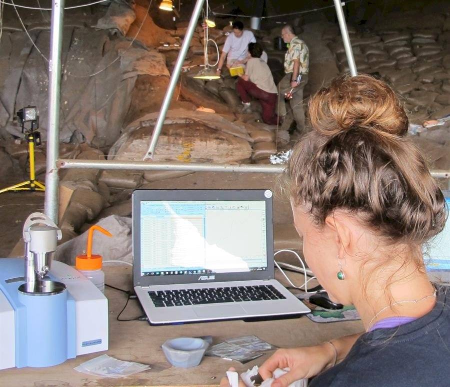 Hallazgo de las camas prehistóricas EFE