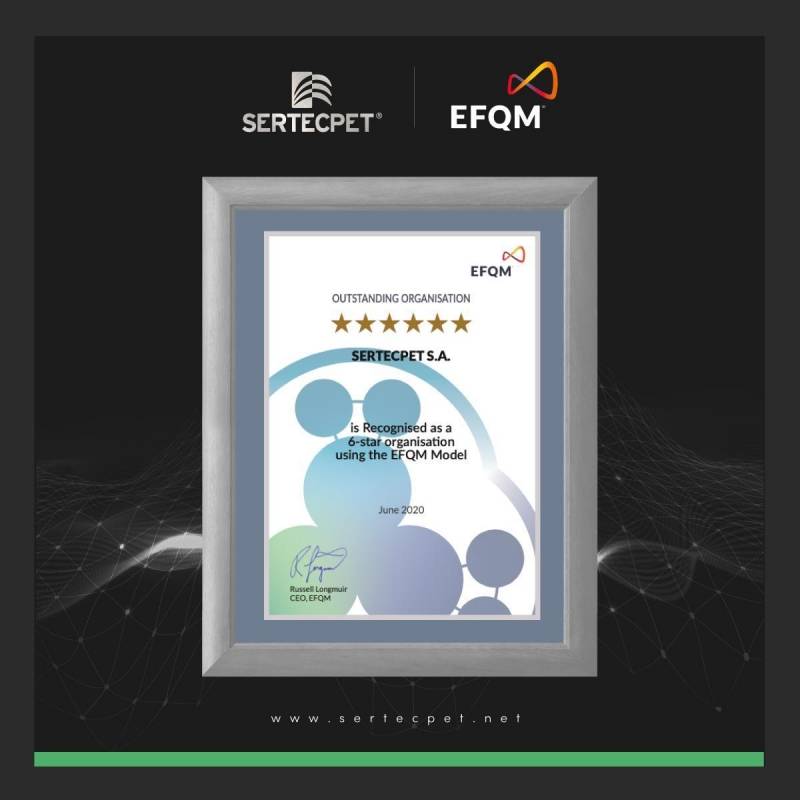 Sertecpet se convierte en la primera empresa en el mundo en obtener 6 estrellas
