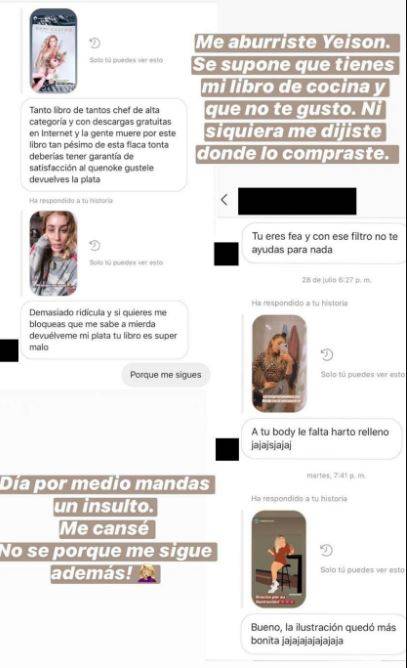Daniela Castro le da una contundente respuesta a usuario que la ataca Daniela Castro le da una contundente respuesta a usuario que la ataca