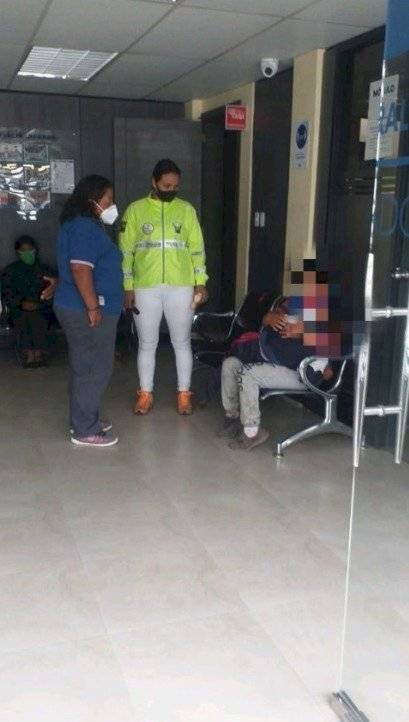 Rescate de niño desaparecido en Ibarra