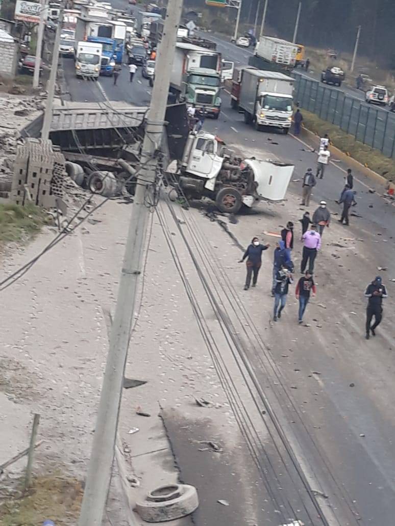Accidente el Chasqui