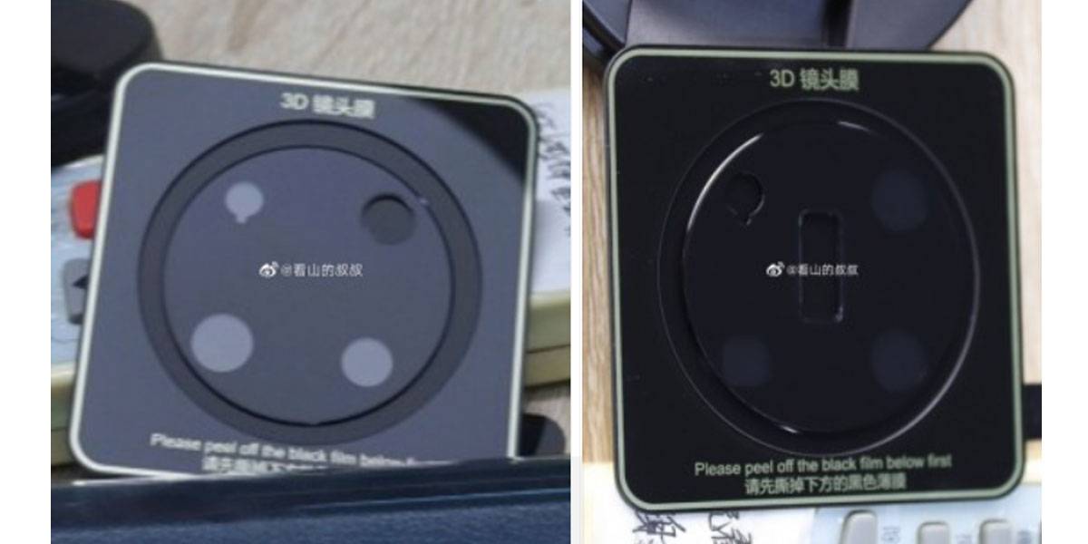  Huawei Mate 40 y Mate 40 Pro filtra sus paneles de cámara y son cuadrados 