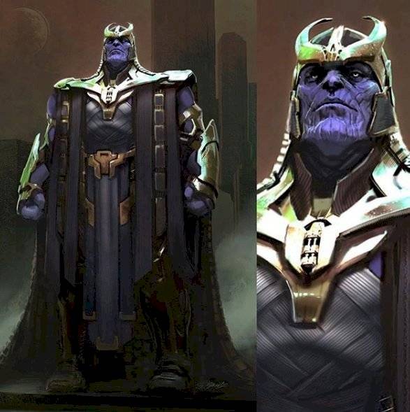 Diseño original de Thanos