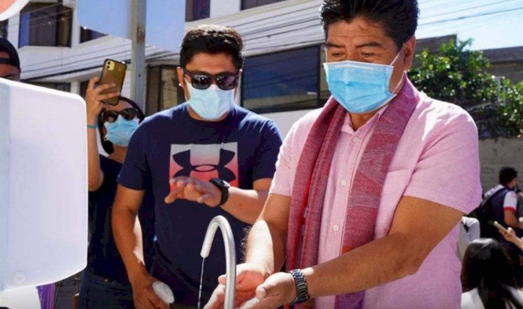 Jorge Yunda participó en el Plan piloto de Terrazas y Parquitos
