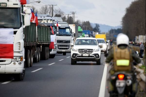 paro de camioneros