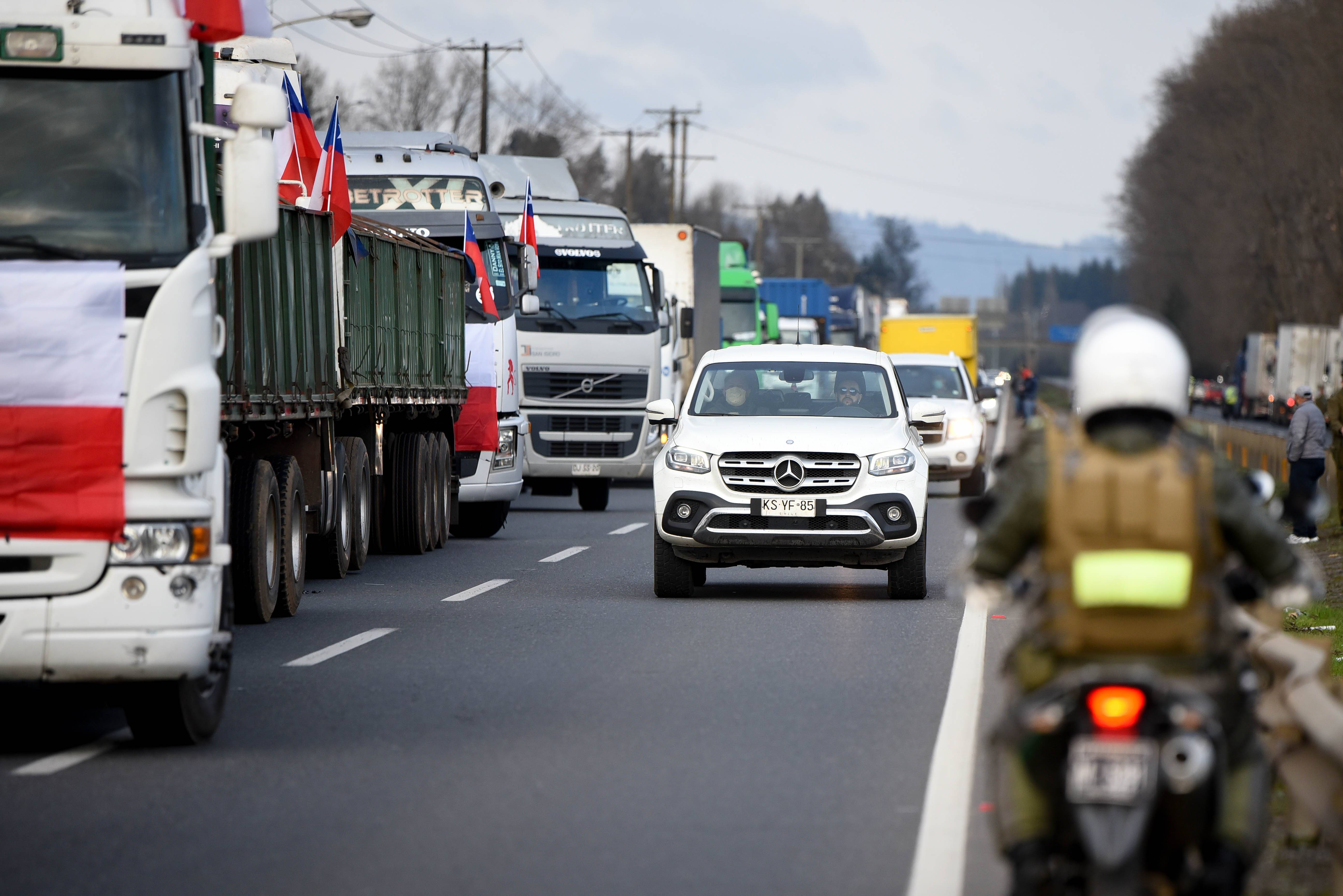 paro de camioneros