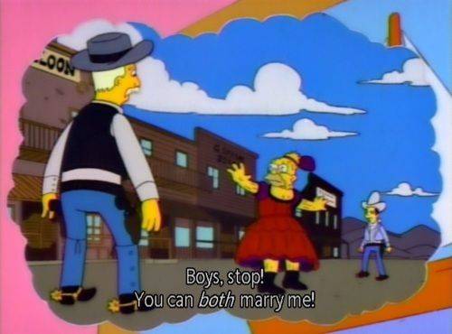 Los Simpson abuelo bisexual Los Simpson abuelo bisexual
