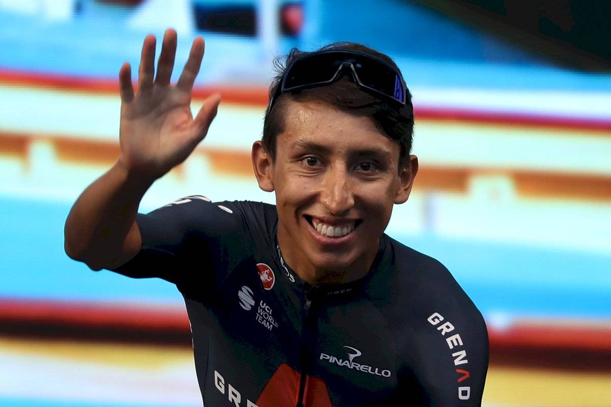 Egan Bernal en el Tour de Francia