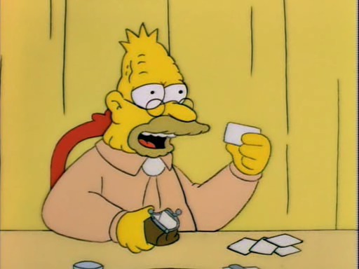 Los Simpson abuelo bisexual Los Simpson abuelo bisexual