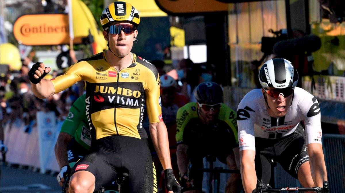 Ciclista agredió a un aficionado