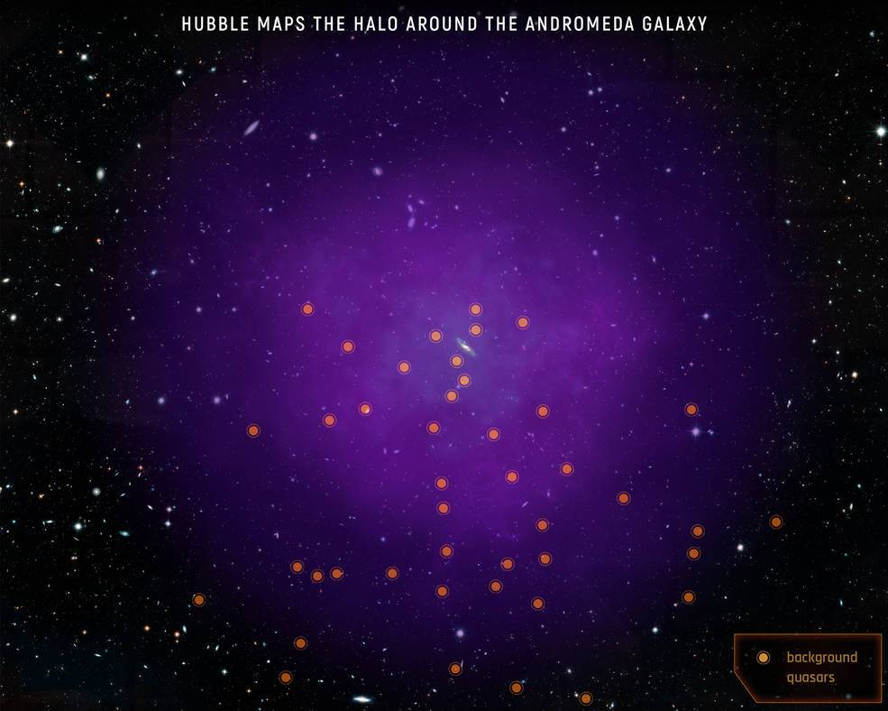 Galaxia Andromeda, imagen de la NASA Galaxia Andromeda, imagen de la NASA