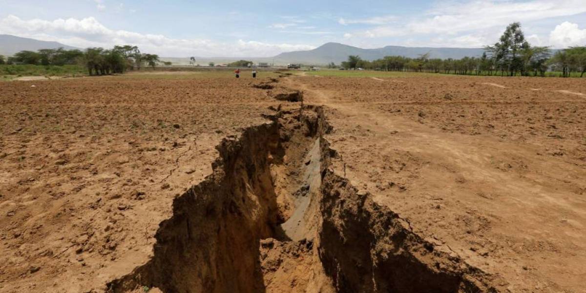 La impresionante grieta que dividirá el continente África en dos partes