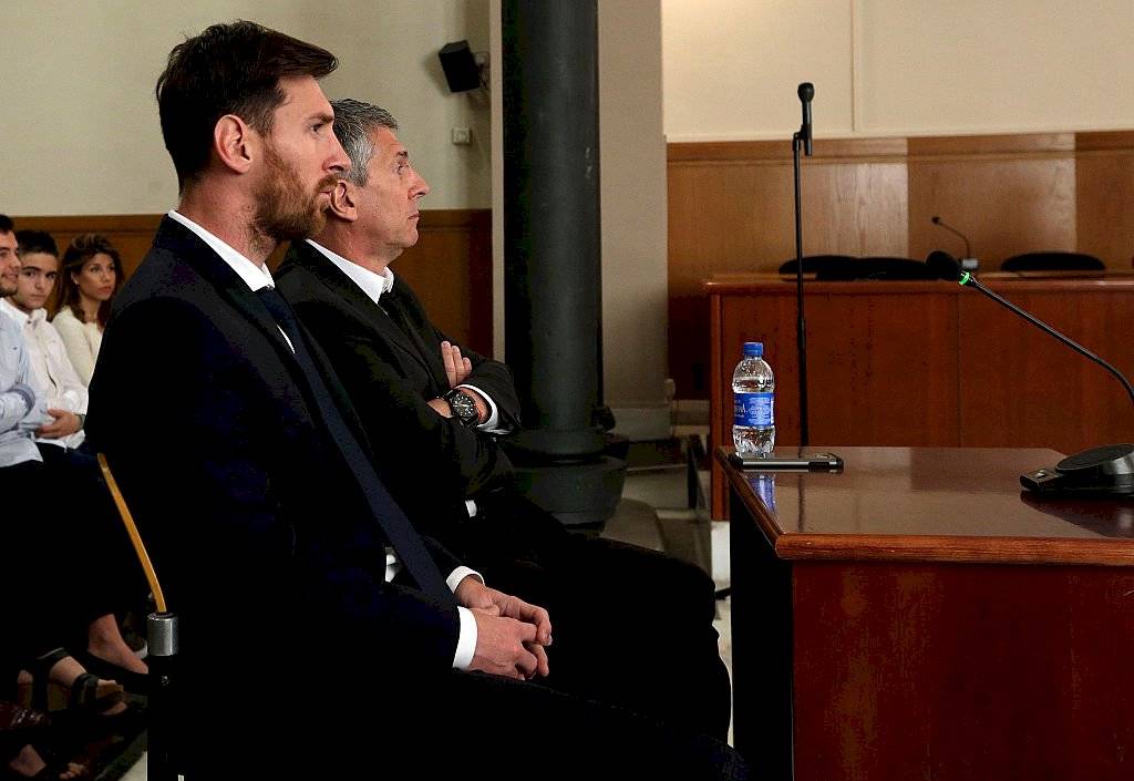 Habló el papá de Messi